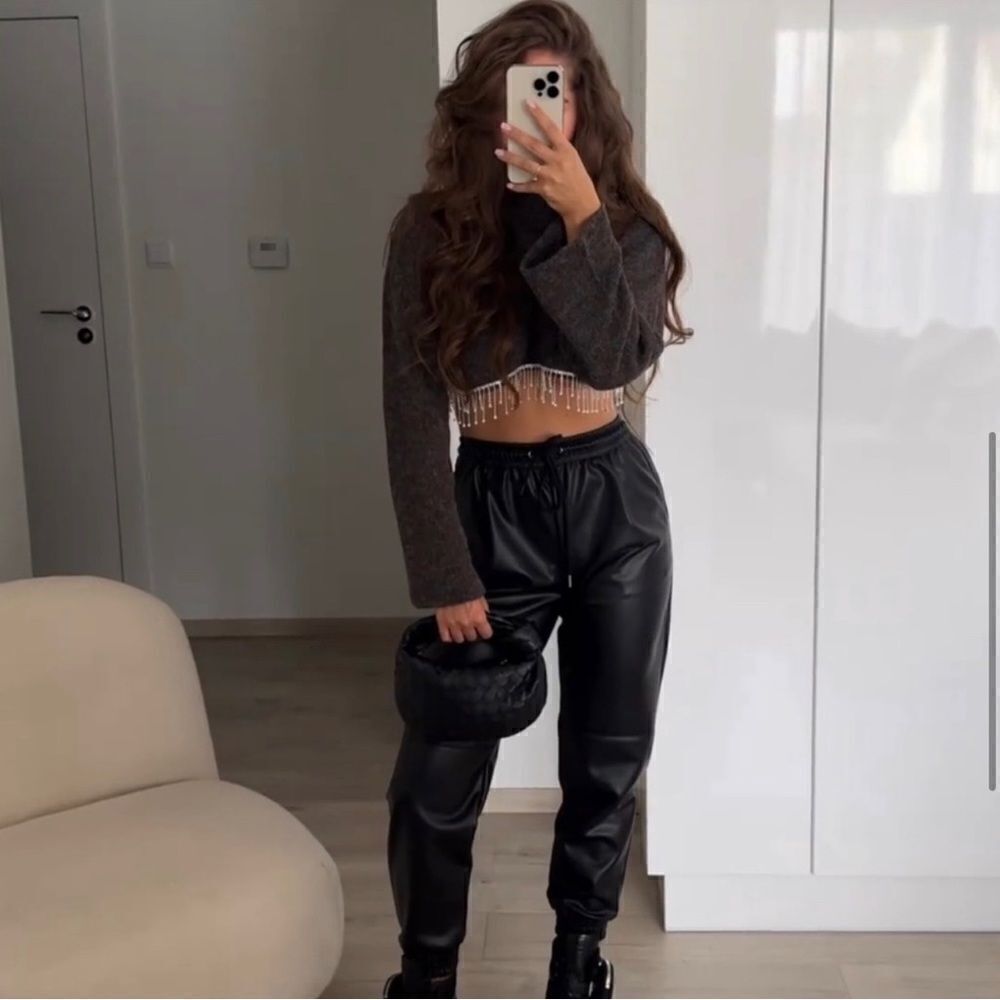 Zara JEWEL SOFT SWEATSHIRT New - Picture 2 of 6